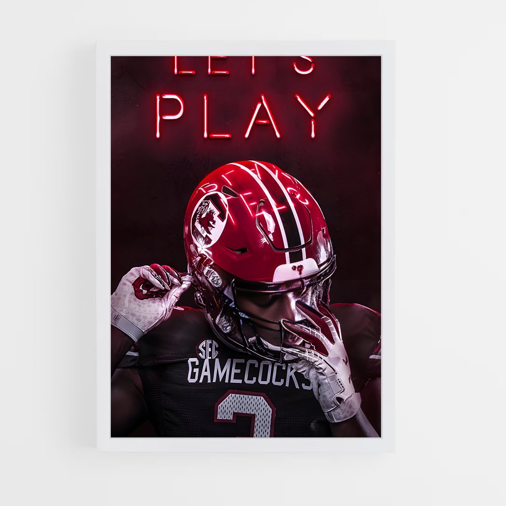 Poster Gamecock Glory – affiche Baseball (vue 3)